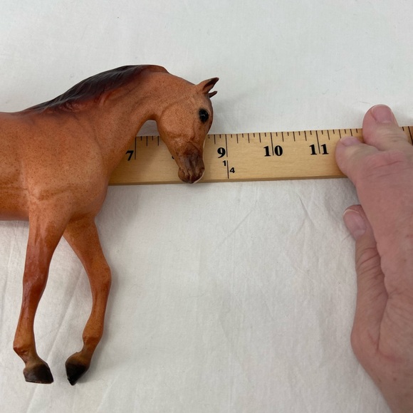 Breyer Horse‎ #62003 Arabian Mare JOHAR Red Roan Retired 2007 - Picture 6 of 7